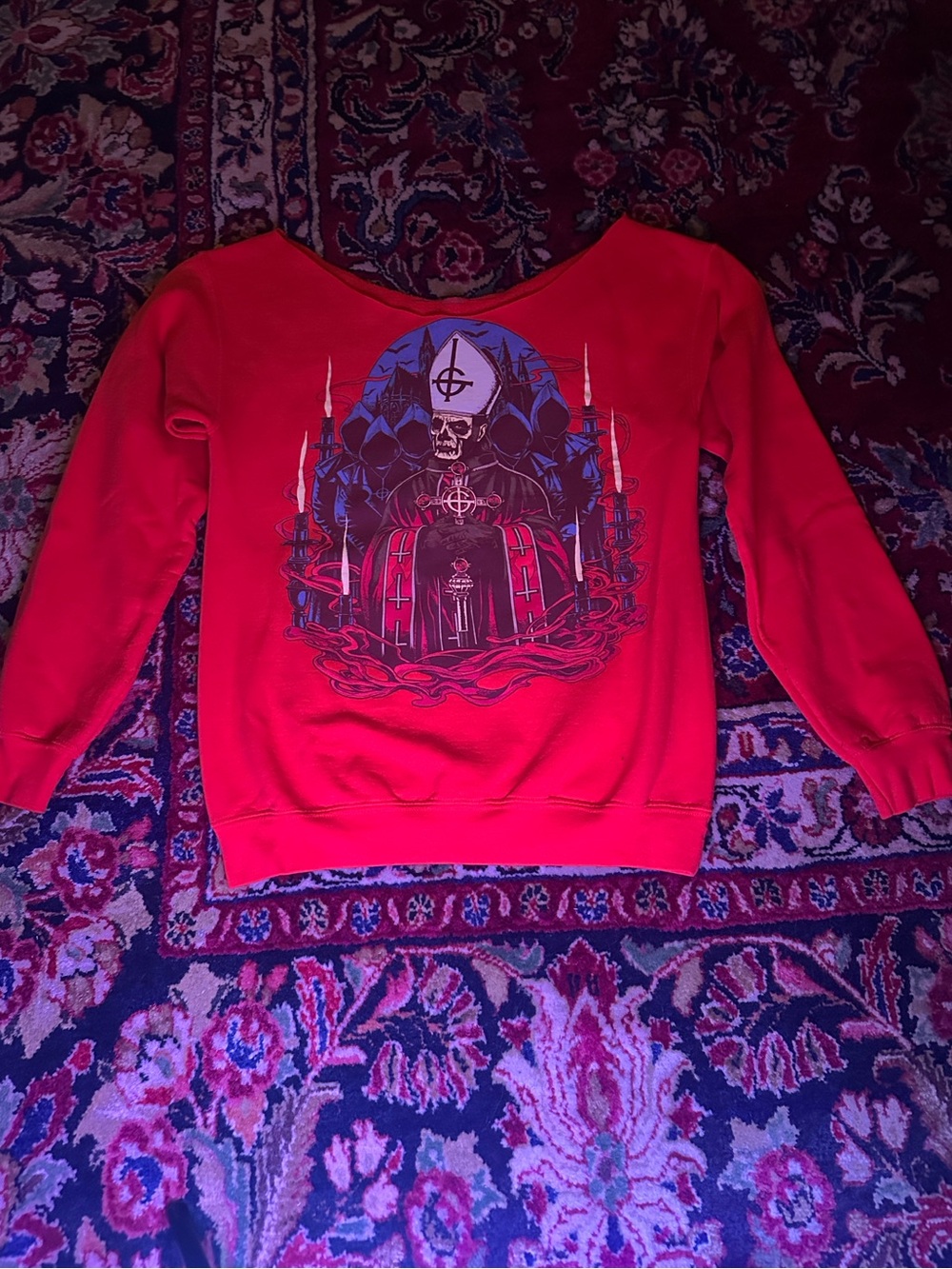 Ghost Papa Emeritus Off-Shoulder Women's Sweater